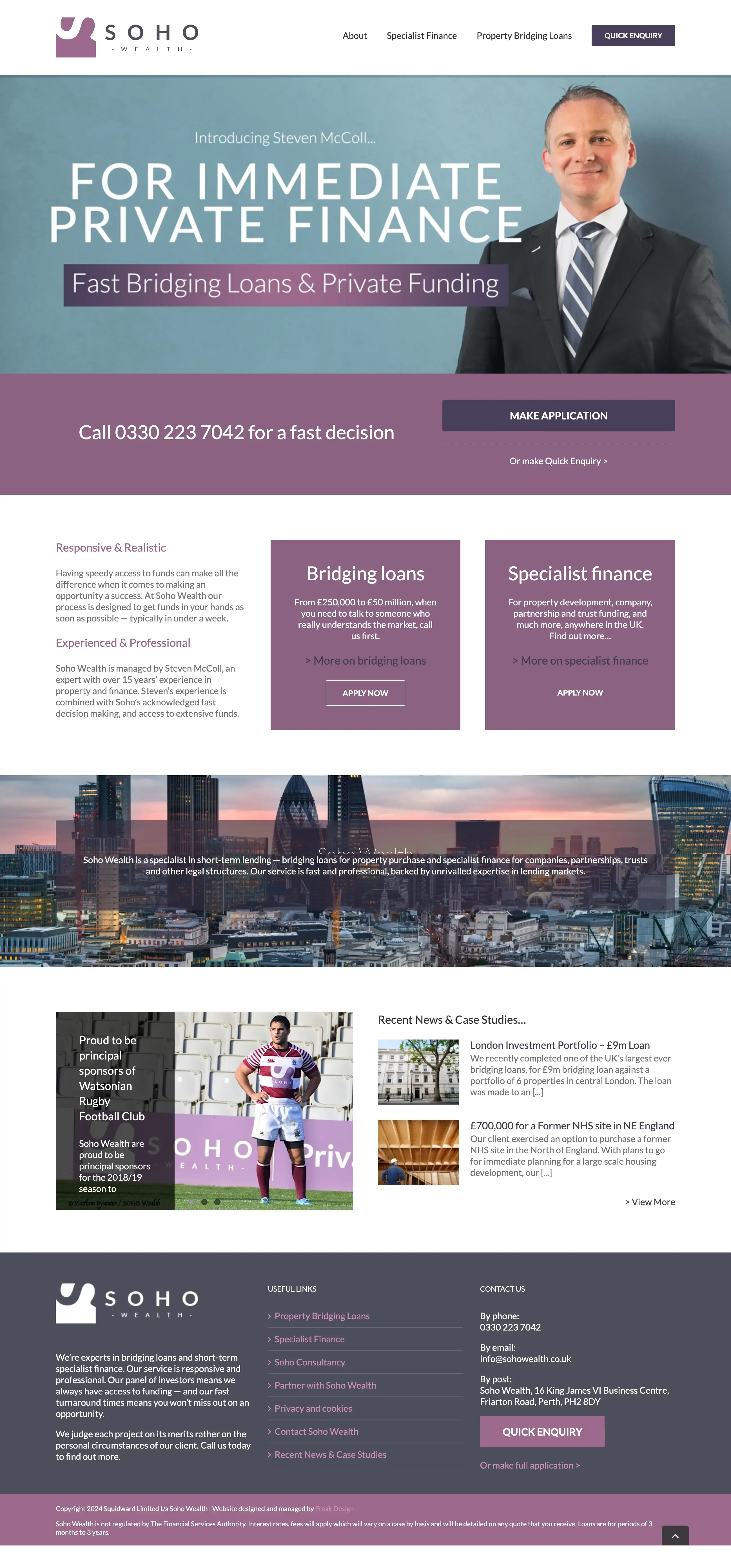 A Bold Financial Brand Built for Speed & Sophistication
