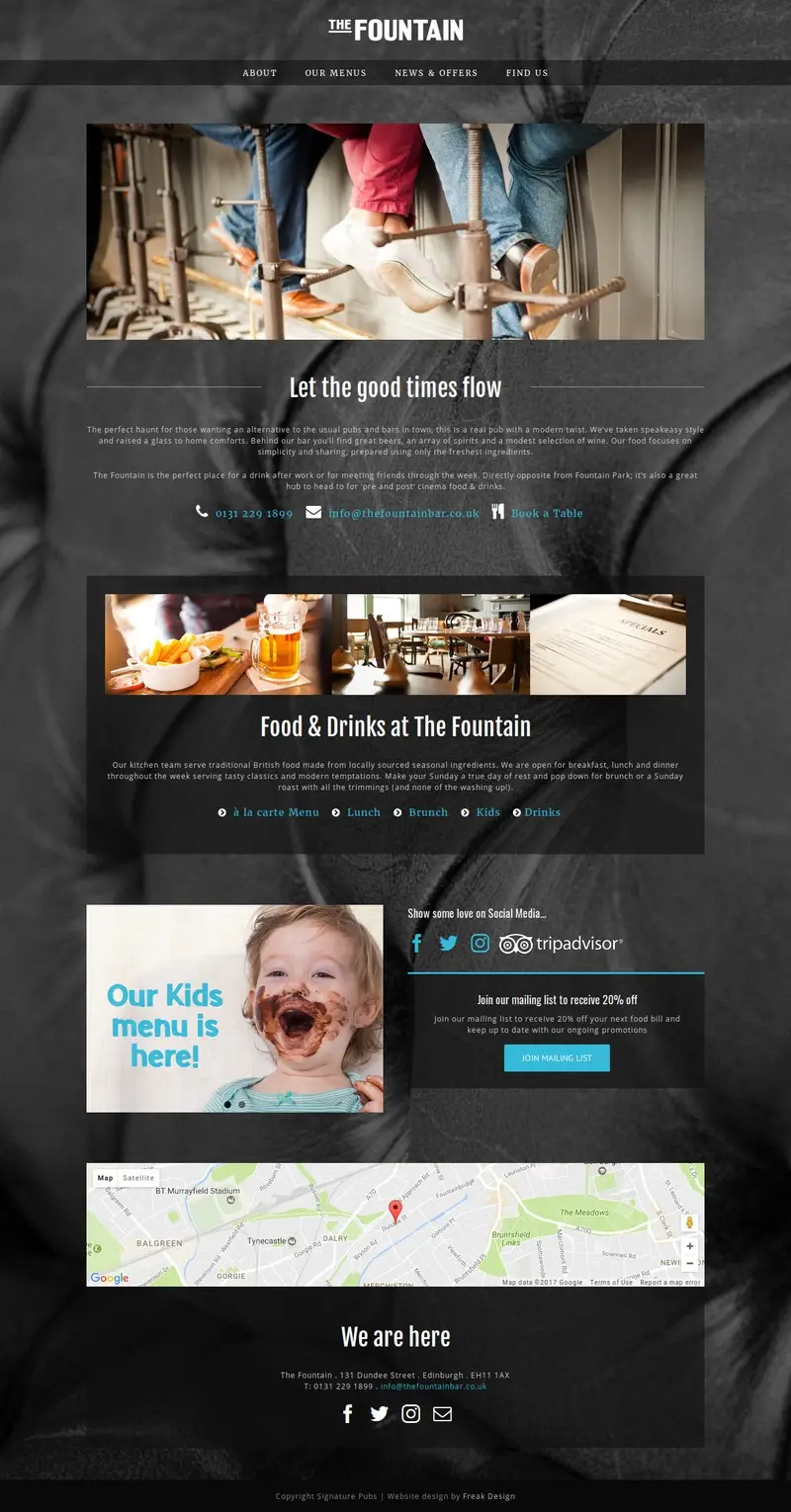 A Fresh Digital Pour for a Local Favourite