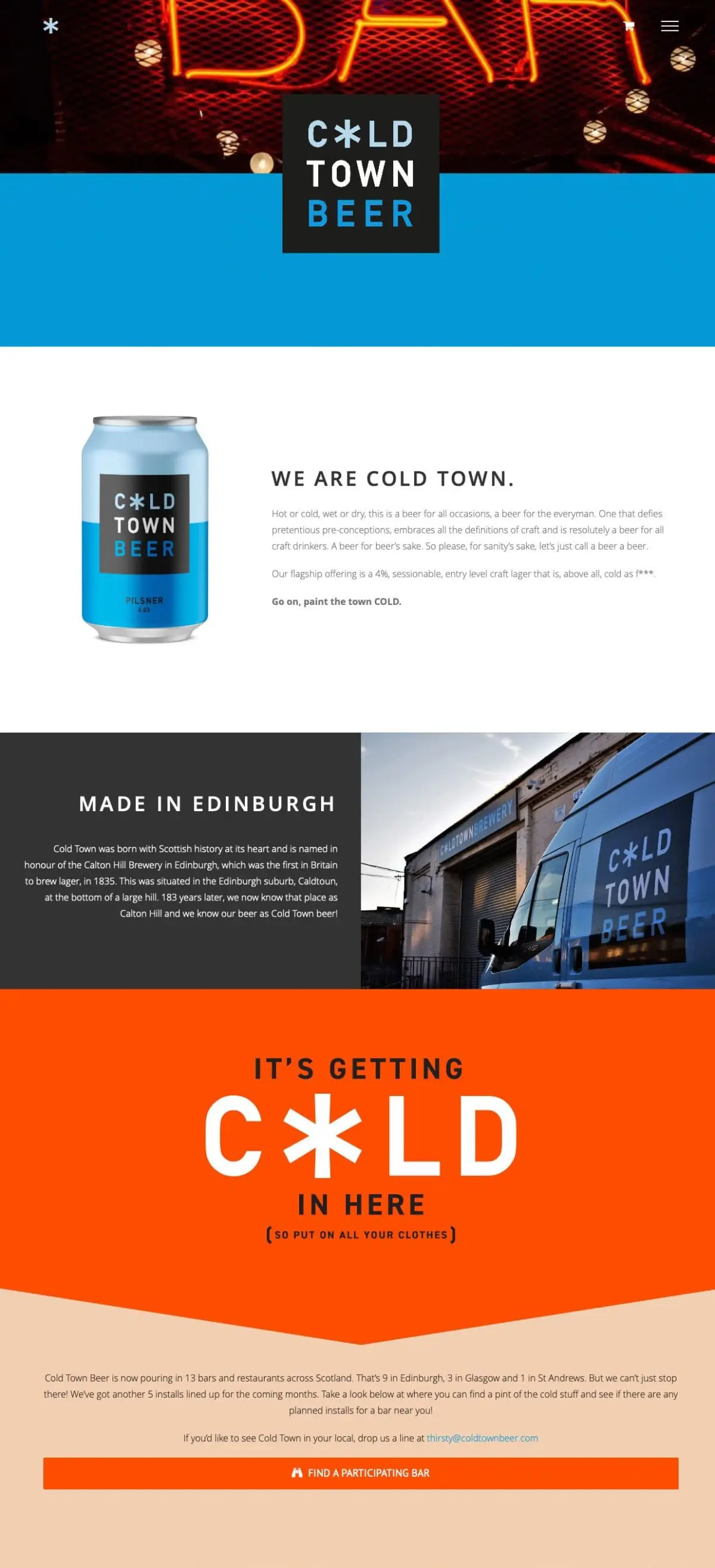 Craft Beer Branding & Website Design for Scottish Brewery