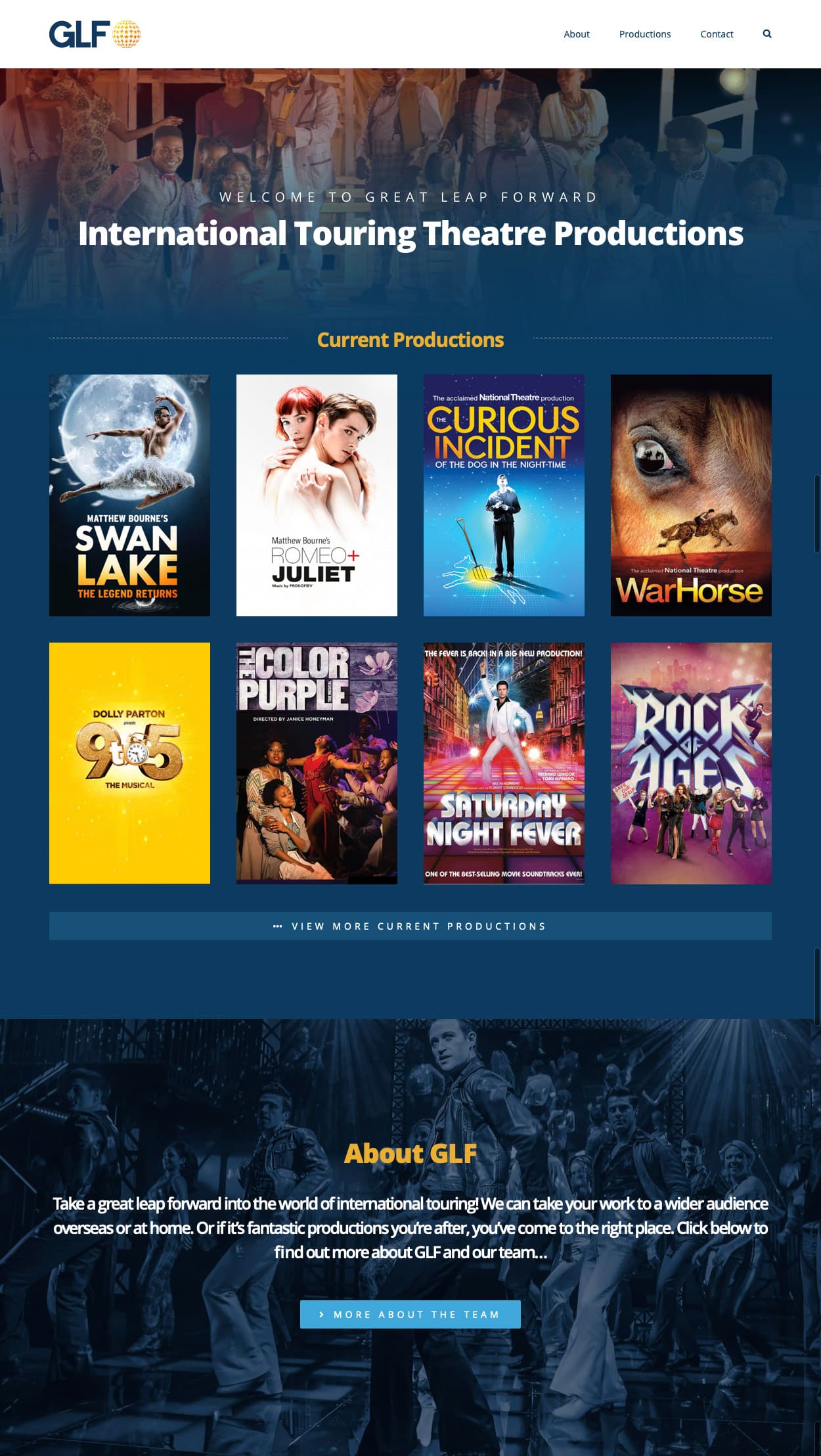Brand & Website Design for Touring Theatre Production Company
