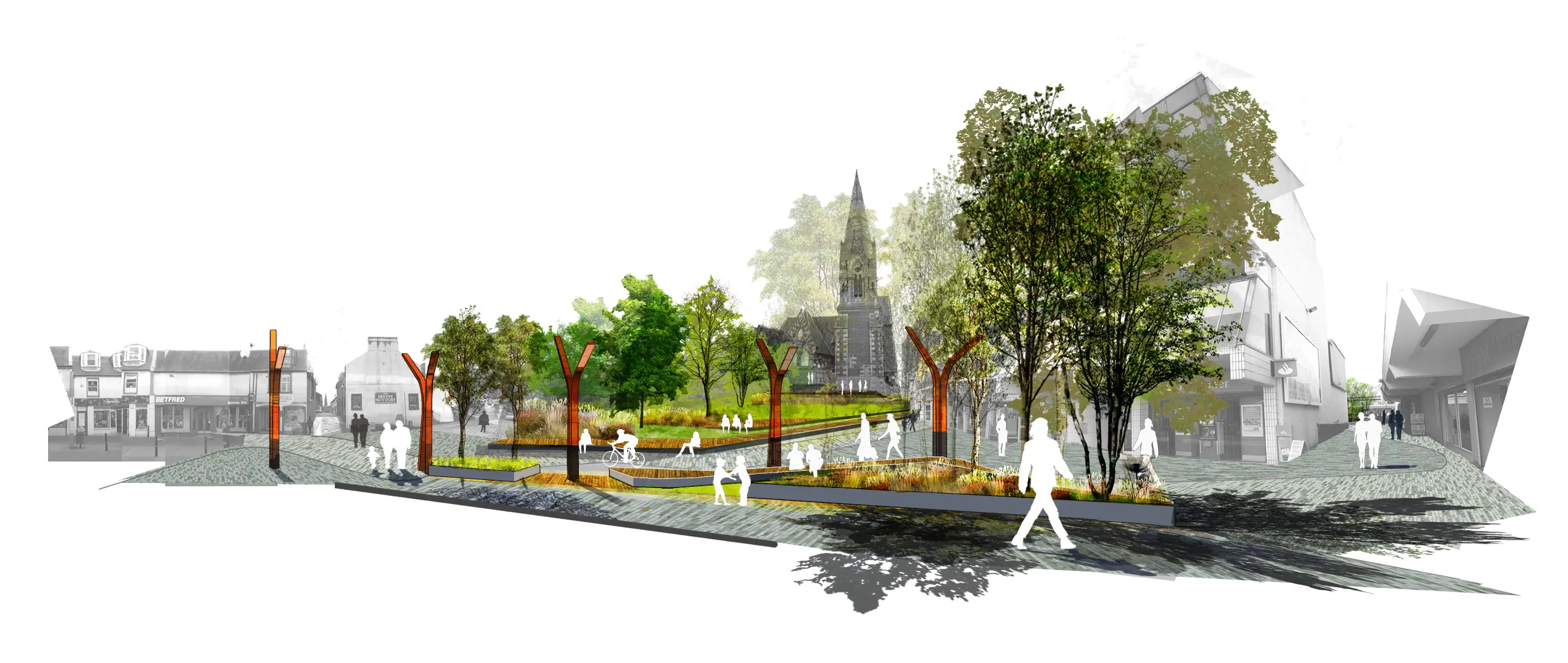 website design for landscape architect company Scotland