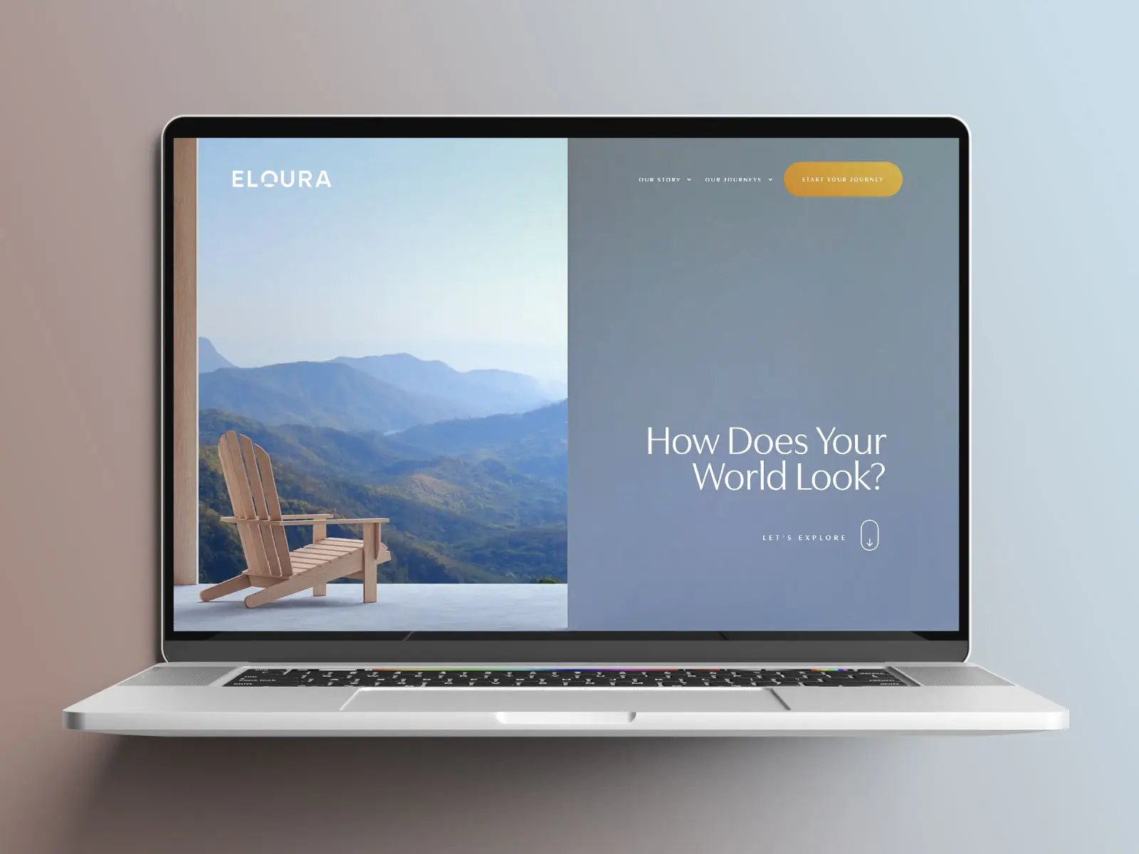 Luxury travel agency website design on wordpress